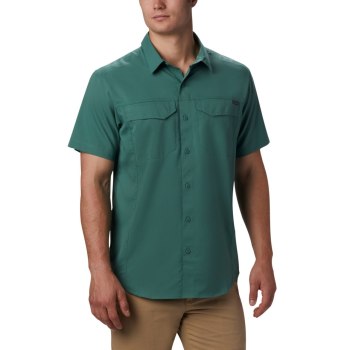 Columbia Overhemd Heren, Silver Ridge Lite Short Sleeve Groen, 35ZQWYBGF